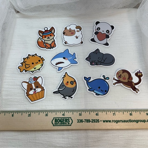 Animal Stickers - Colorful & Waterproof  - 100pc Set - NWT - Picture 9 of 14